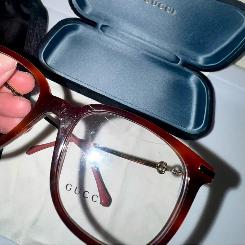 Gucci rectangular optical